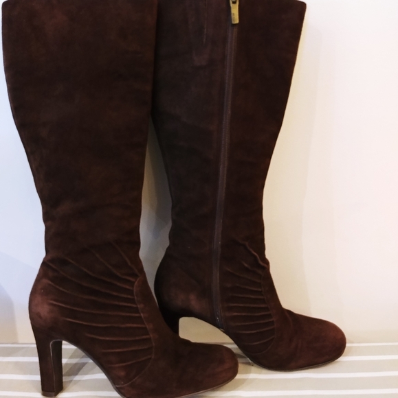 Aldo Shoes - Aldo brown  knee high suede  boots